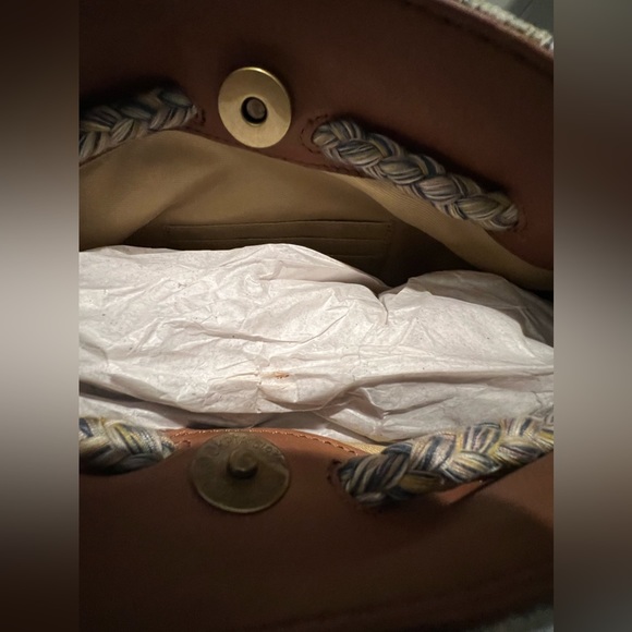 ✨ Genuine Leather 💯 Multi-Colored 🔥 SW Luxury Bohemian Bag 💼 - Picture 6 of 7